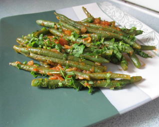 Спаржевая фасоль по-провански