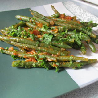 Спаржевая фасоль по-провански
