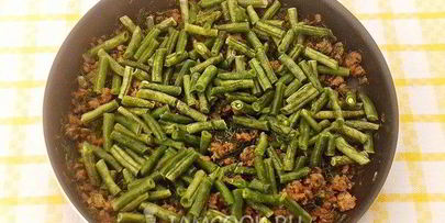 стручковая фасоль по-флотски