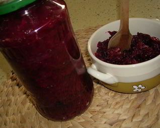 Свекла в маринаде