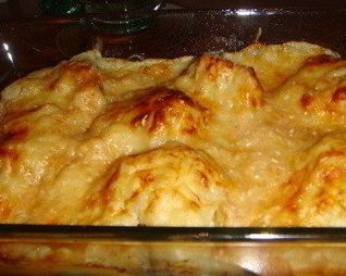 Цветная капуста с бешамелем