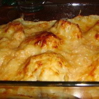 Цветная капуста с бешамелем