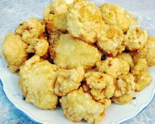 Цветная капуста в кляре