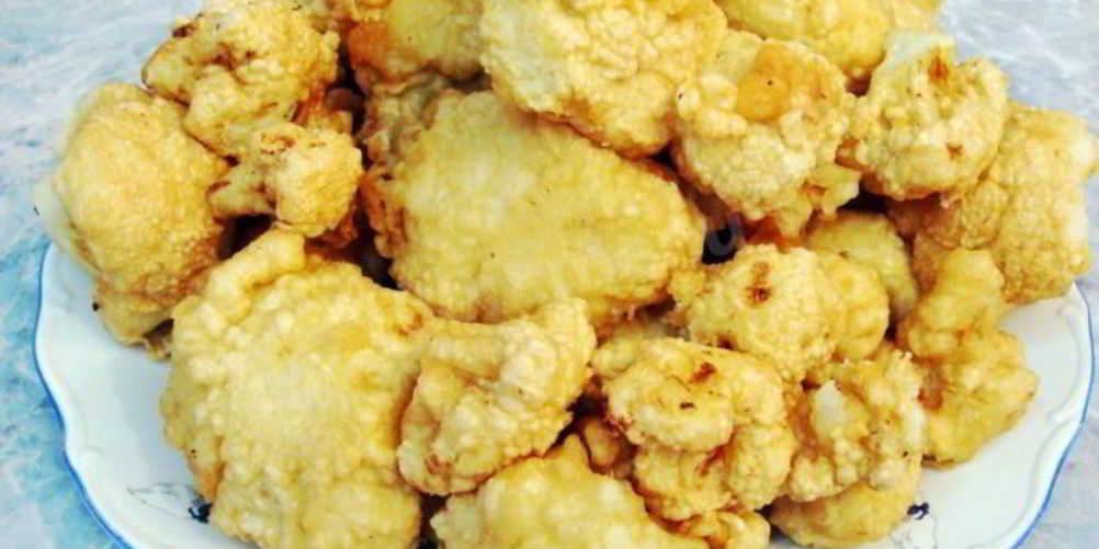 Рецепт цветная капуста в кляре