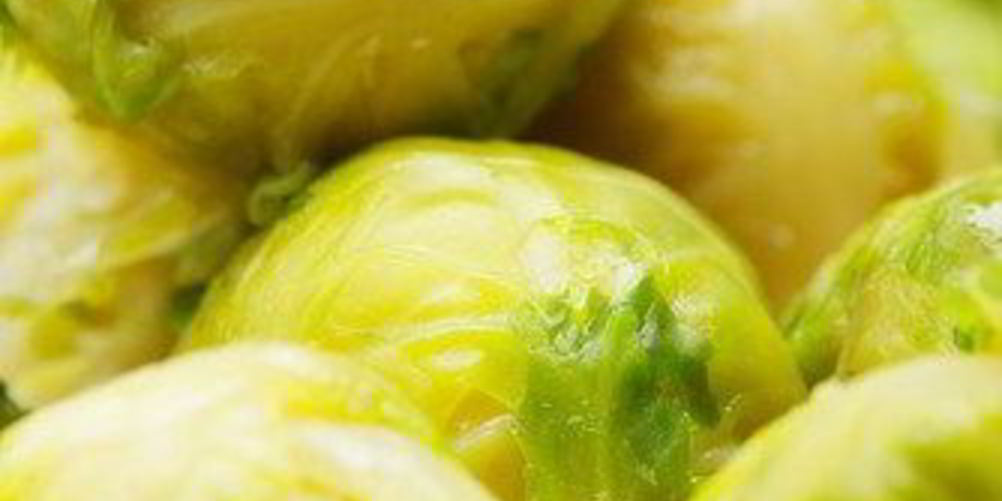 Рецепт тушеная брюссельская капуста с тимьяном