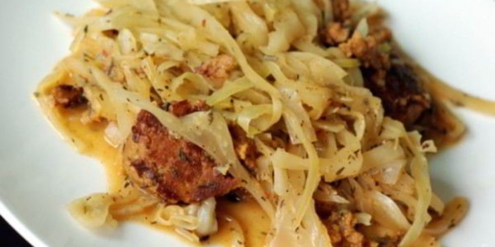 Рецепт тушеная капуста по-немецки