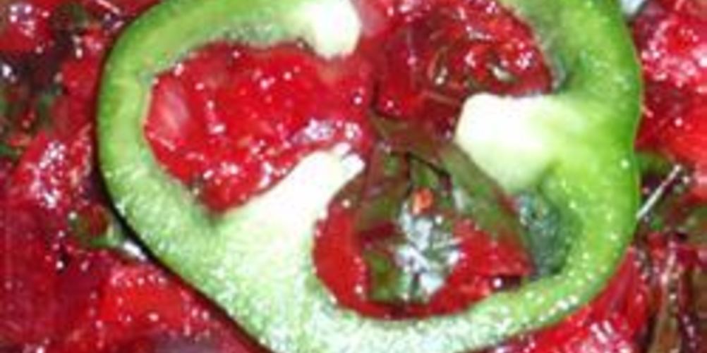 Рецепт тушеная свекла с томатами, луком и зирой