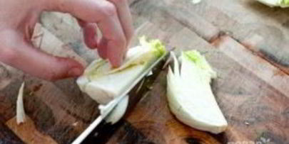 тушеный фенхель