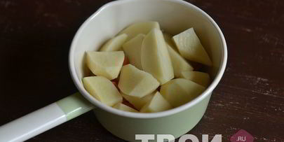 тушеный картофель с мясом