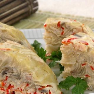 Тушеный тофу с яйцами