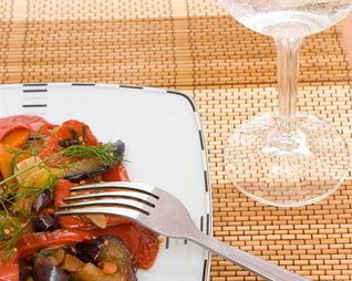 Тушеные баклажаны по-сицилийски