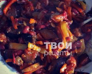 Тушеные баклажаны