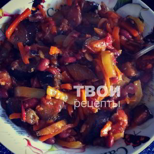 Тушеные баклажаны