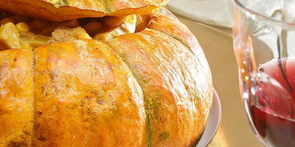 Рецепт тыква, фаршированная рубцом