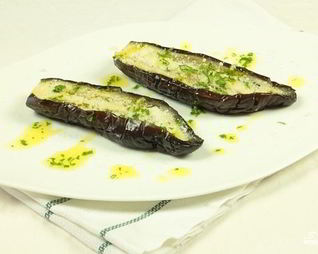 Вареные баклажаны