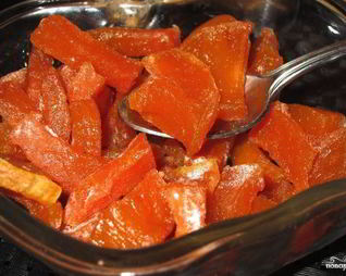 Вяленая тыква в духовке