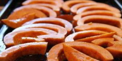 вяленая тыква в духовке