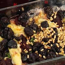 Рецепт Запеченная свекла с козьим сыром