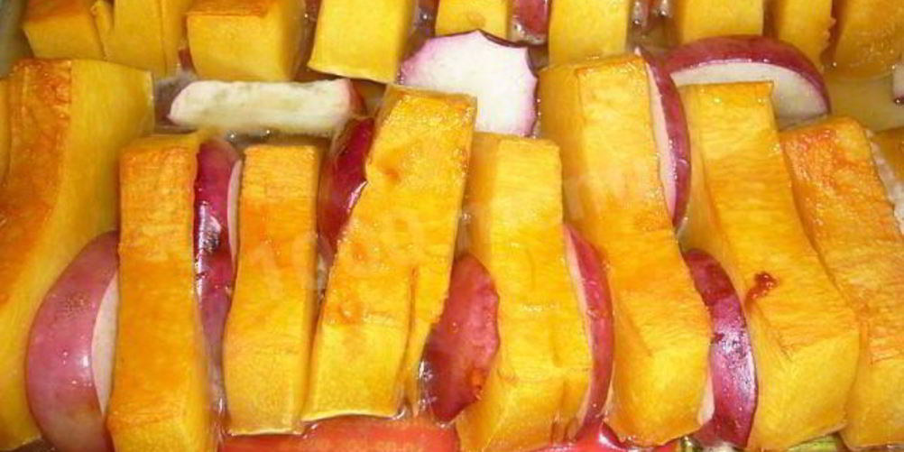 Рецепт запеченная тыква с медом