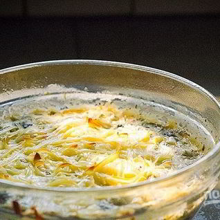 Запеченная в соусе кукуруза