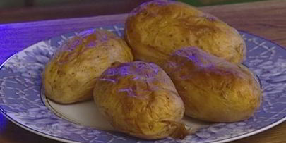 запеченный картофель с сыром