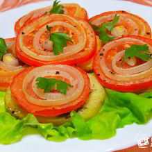 Рецепт Запеченный картофель Серпантин