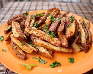 Запеченный картофель в соусе