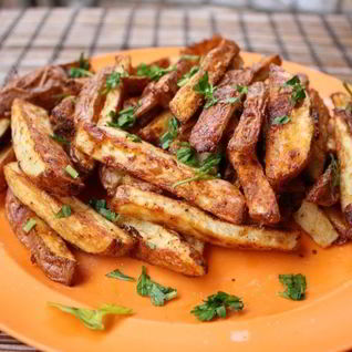 Запеченный картофель в соусе