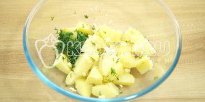 запеченный картофель