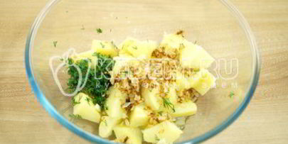 запеченный картофель