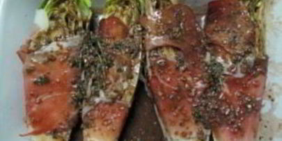 запеченный цикорий