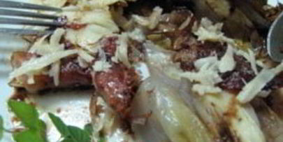 запеченный цикорий