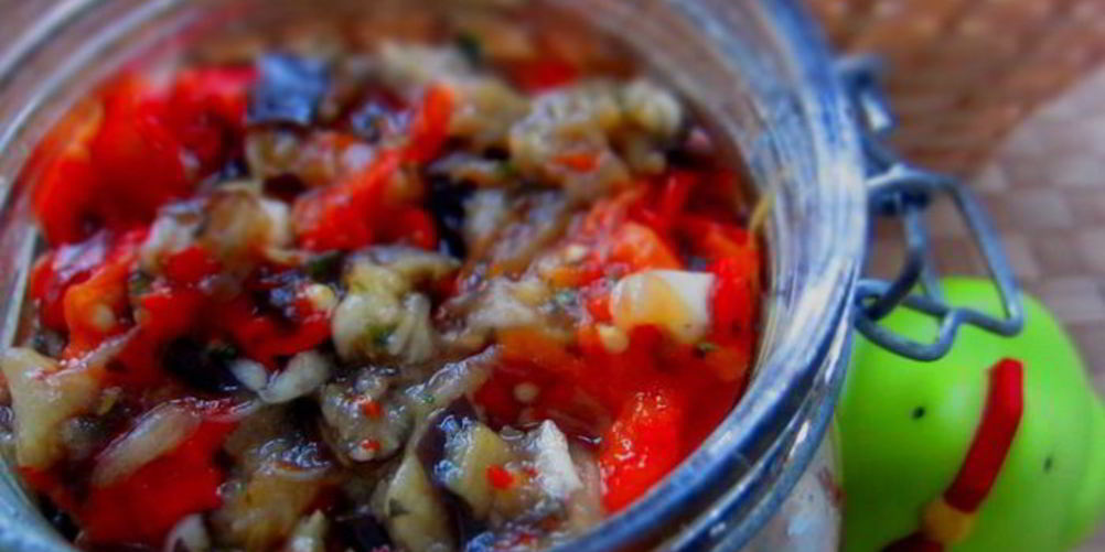 Рецепт запеченные баклажаны и перцы