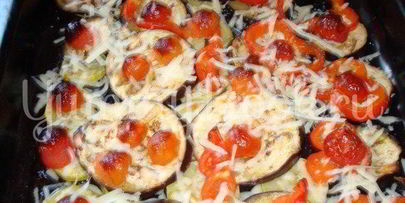 запеченные овощи с сыром