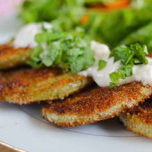 Рецепт Зеленые помидоры в кляре