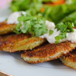 Зеленые помидоры в кляре