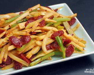 Жареный сельдерей