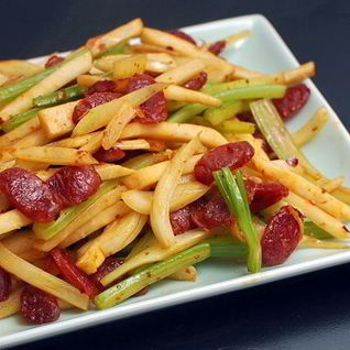 Жареный сельдерей