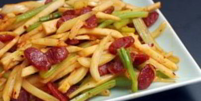 жареный сельдерей