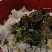 Рецепт Говяжья печенка в лимонном соусе