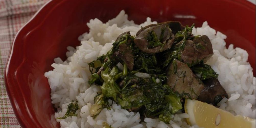 Рецепт говяжья печенка в лимонном соусе