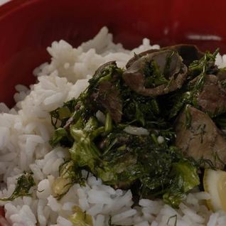 Говяжья печенка в лимонном соусе