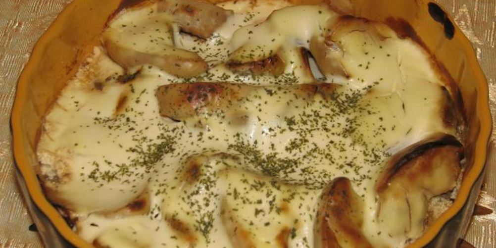 Рецепт куриная печень с яблоками