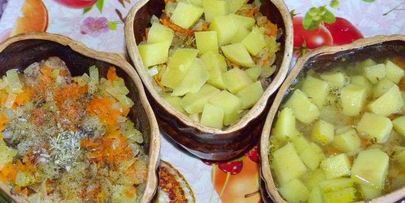 куриная печень в горшочках с картошкой