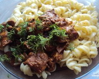 Куриная печень в пароварке