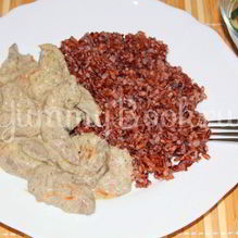 Рецепт Куриная печень в сливочном соусе с карри