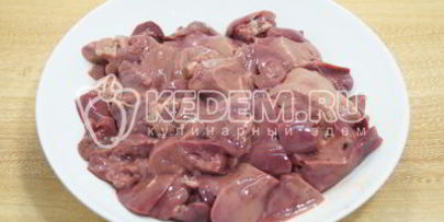 куриная печень в сметане