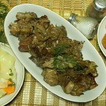 Рецепт Куриная печень, запеченная в фольге