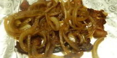 куриная печень, запеченная в фольге