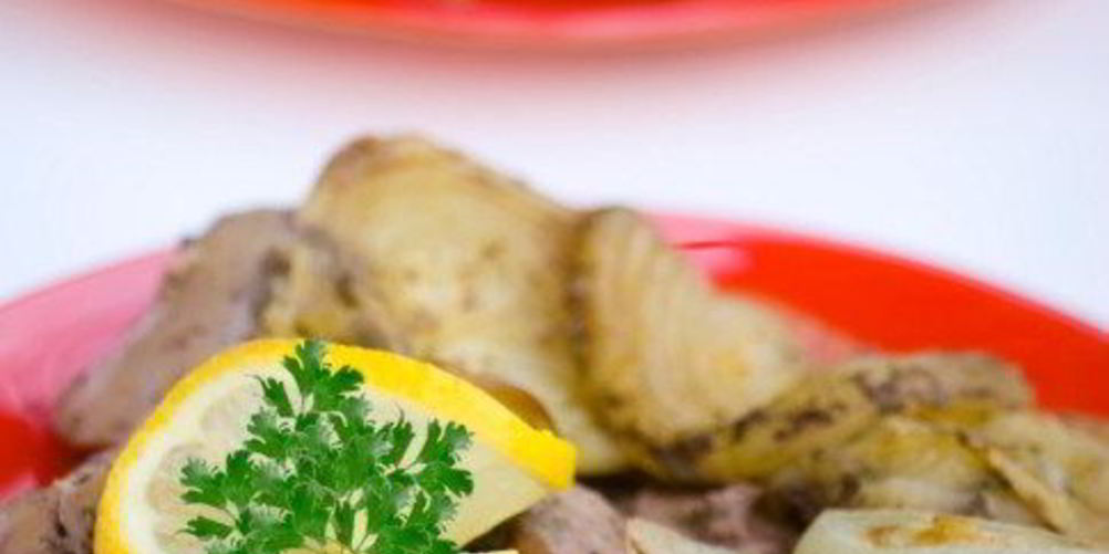 Рецепт маринованная куриная печень со сладким перцем, луком, чесноком и имбирем